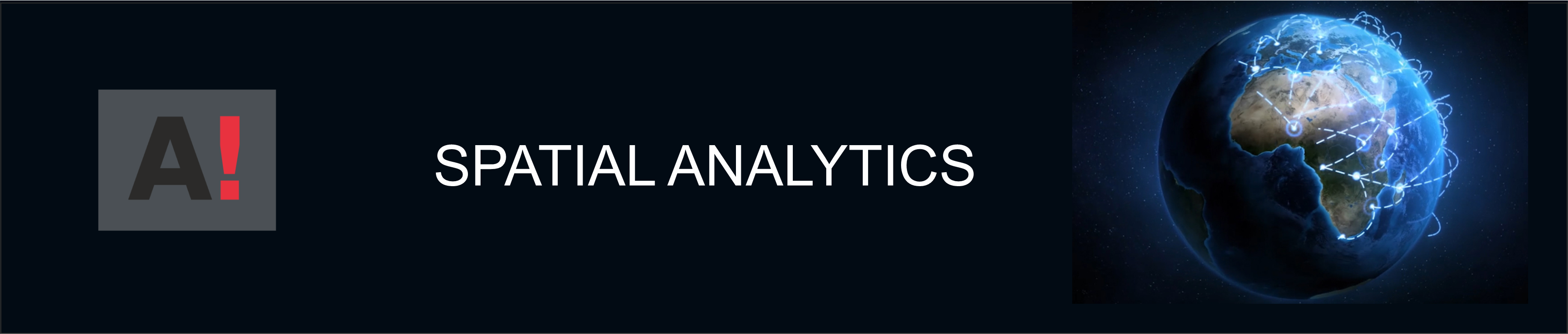 Spatial analytics course